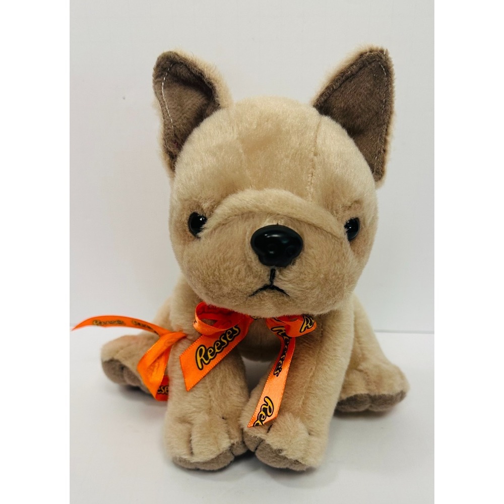 Galerie Candy & Gifts Hershey Reese's Tan French Bulldog 7" Stuffed Animal Plush